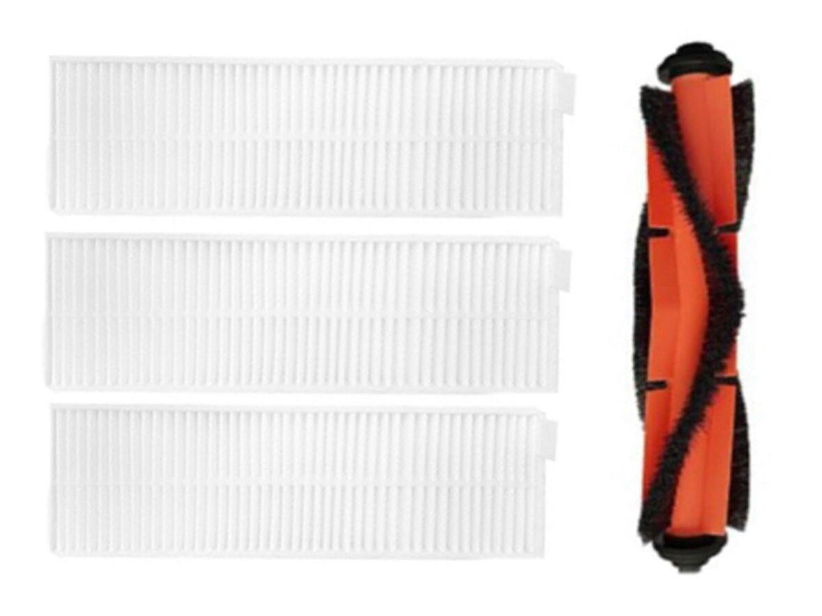 Xiaomi Vacuum Mop 2in1 Essential (MJSTG1) Robot Süpürge Uyumlu  4'lü Yedek Parça Seti
